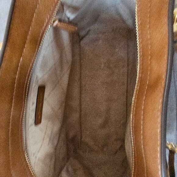 Michael Kors Park Medium Saffiano Leather Satchel - Picture 12 of 12